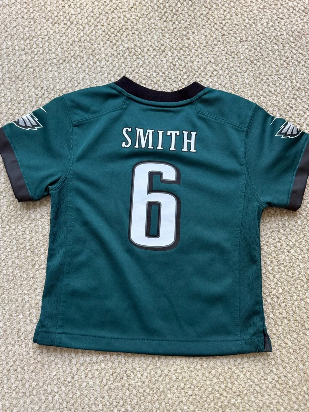 Nike Toddler Philadelphia Eagles #6 Green Football Jersey - Picture 2 of 5